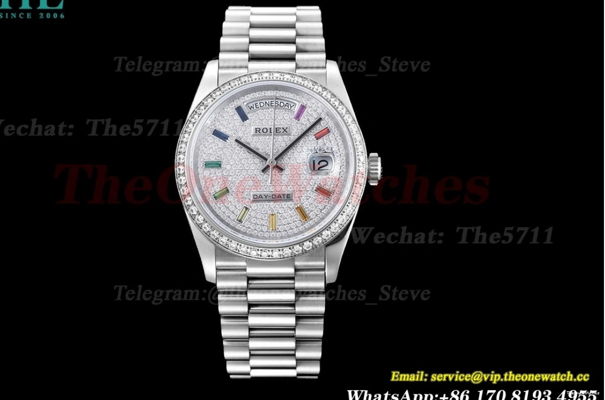Dial RAF Diamond A2836 36mm Dia Pres SS DayDate SS 0312